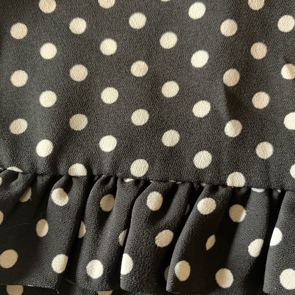 Ladies XL Mandee polka dot top - Picture 4 of 4